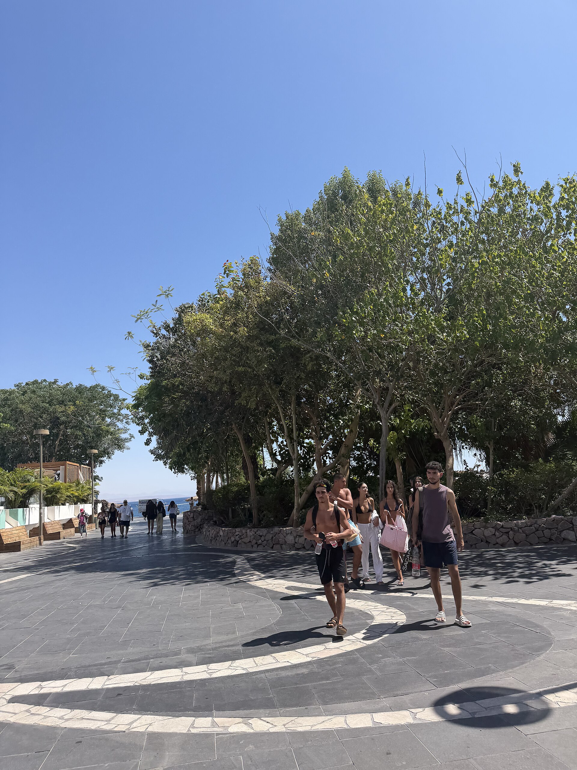 הליכה בטיילת אילת